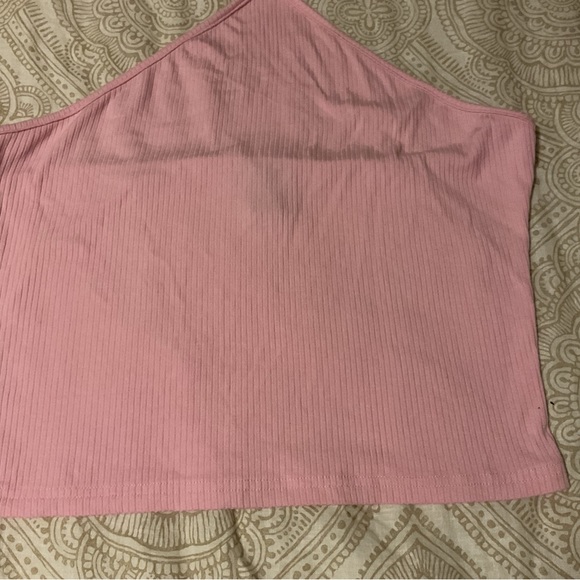 Rue21 Pink Ribbed Top large - Picture 3 of 8